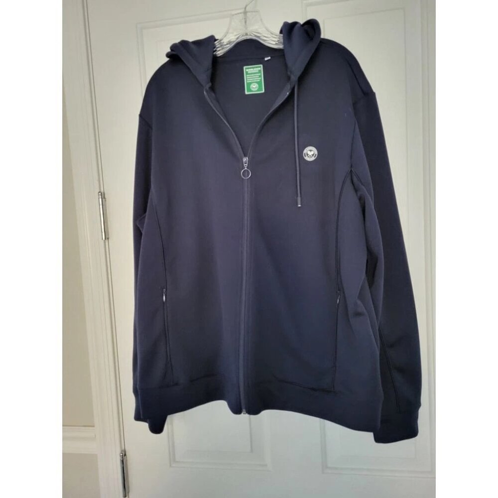 NWOT The Championships Wimbledon Mens' XXL Zip Up Hoodie - Wimbledon Performance